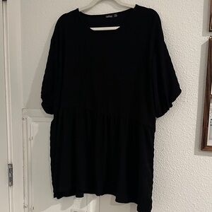 Boohoo Elegant Black Blouse
